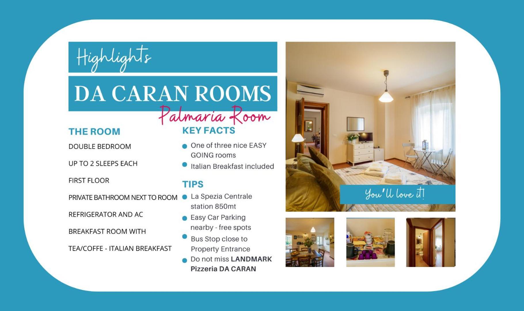 Da Caran Rooms With Ac La Spezia Exterior foto